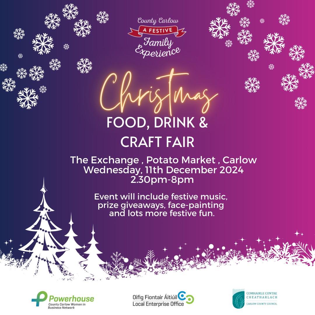 Celebrate the Christmas Spirit at the Carlow Christmas Food, Drink, and Craft Fair