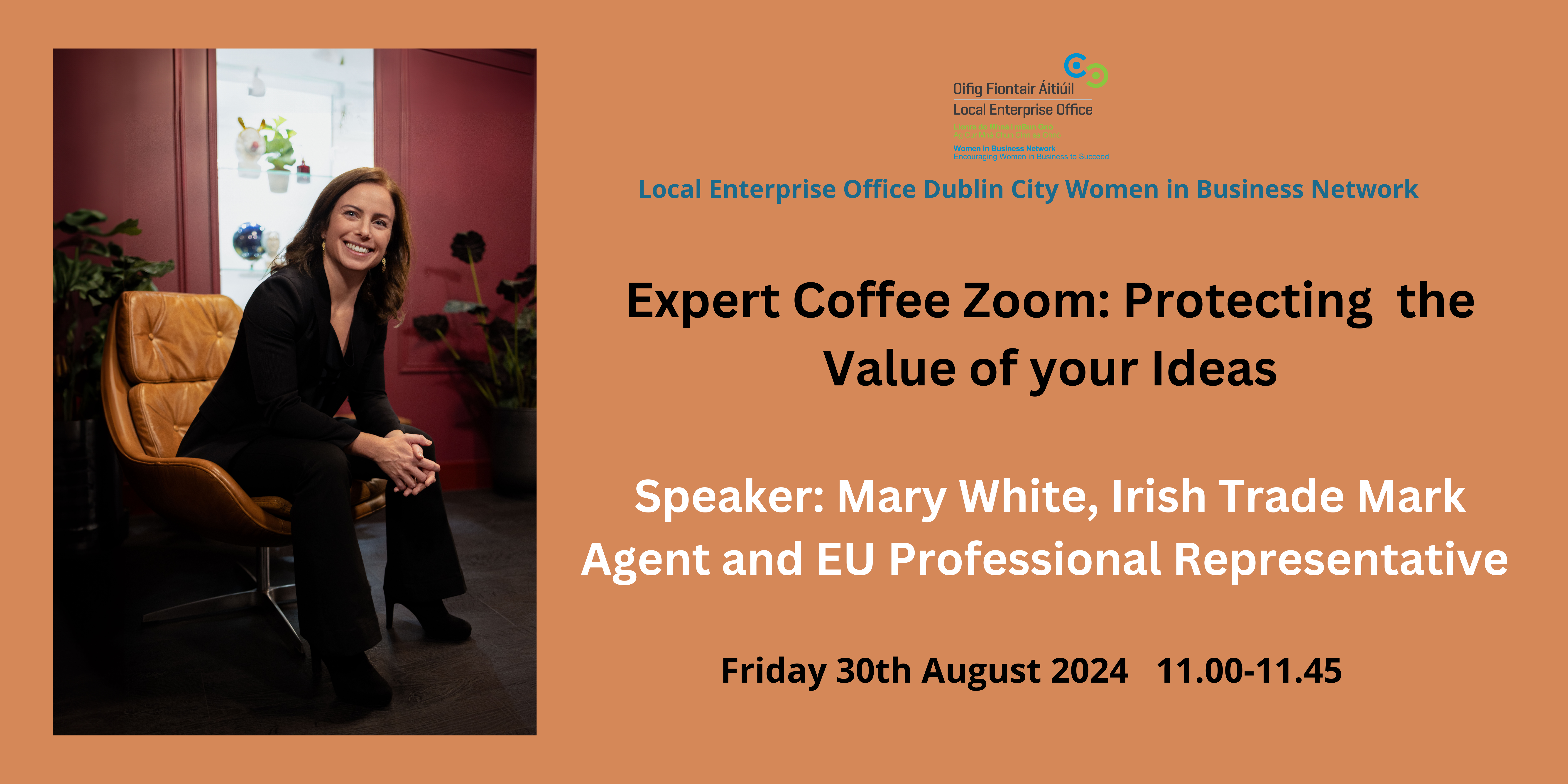 COFFEE ZOOM WITH MARY WHITE