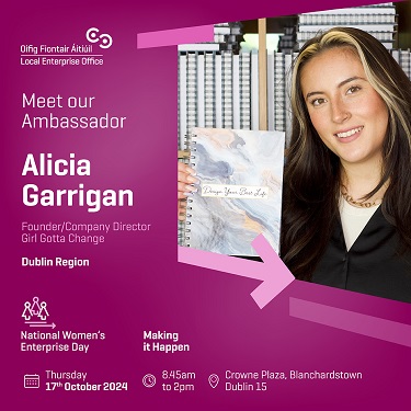 Dublin DLR Ambassador Alicia Garrigan 