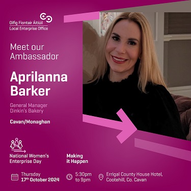 Monaghan Ambassador - Aprilanna Barker