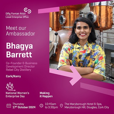 Cork Ambassador Bhagya Barrett