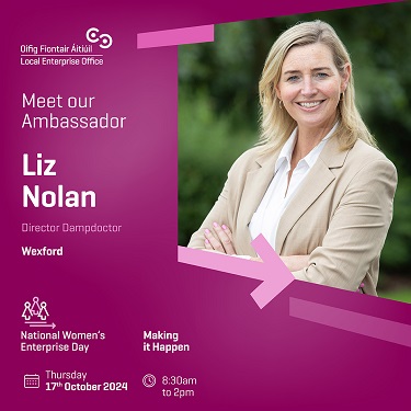 Wexford Ambassador Liz Nolan