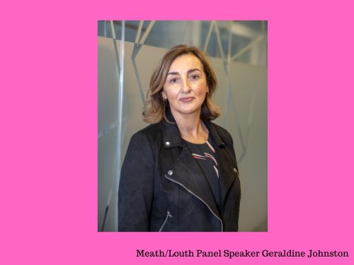 Meath Louth Panel Speaker Geraldine Johnston