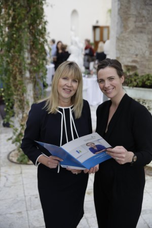 Sheelagh Daly Head of Enterprise LEO Wicklow and Fionnuala Ardee of Killruddery House at the National Women's Enterprise Day_